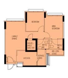 Blk 256 Sumang Walk (Punggol), HDB 3 Rooms #558519541